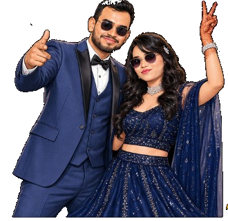 Ankit and Sonam at Sangeet